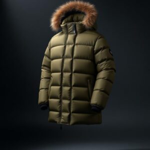 olive-puffer-parka-jacket-stylish-warm-winter-coat